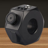 Maxbell Fingertip Rotating Toy Imagination Portable Easy Use Practicing Leisure Play Black