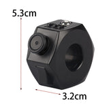 Maxbell Fingertip Rotating Toy Imagination Portable Easy Use Practicing Leisure Play Black