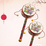 Maxbell 2x Wooden Baby Rattle Toys Musical Development Toy for Newborn Party Holiday