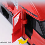 Maxbell Big Transporter Truck Toy Set Folding Storage Transporter Toy for Boys Girls