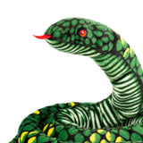 Maxbell Snake Plush Toy Soft Snake Stuffed Animal for Girlfriend Birthday Boys Girls Green