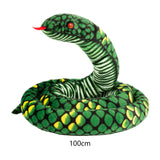 Maxbell Snake Plush Toy Soft Snake Stuffed Animal for Girlfriend Birthday Boys Girls Green