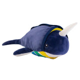 Maxbell Narwhal Plush Toy Fine Motor Skills Narwhal Stuffed for Adults Kids Children