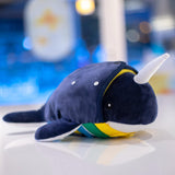 Maxbell Narwhal Plush Toy Fine Motor Skills Narwhal Stuffed for Adults Kids Children
