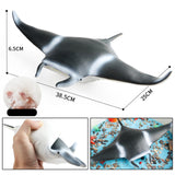 Maxbell Simulation Sea Animal Figure Toys Miniature Kids Adults Gifts Kids Play Toys