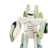 Maxbell Transforming Toys DIY Wood Crafts Assembly Toy for Preschool Travel