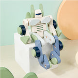 Maxbell Transforming Toys DIY Wood Crafts Assembly Toy for Preschool Travel