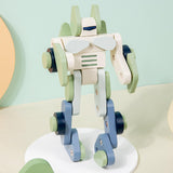 Maxbell Transforming Toys DIY Wood Crafts Assembly Toy for Preschool Travel