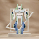 Maxbell Transforming Toys DIY Wood Crafts Assembly Toy for Preschool Travel