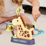 Maxbell Animals Climbing Stairs Toys Funny Climbing Slide Down for Kids Ages 3 4 5 6