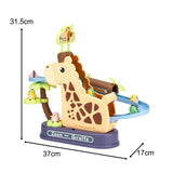 Maxbell Animals Climbing Stairs Toys Funny Climbing Slide Down for Kids Ages 3 4 5 6