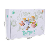 Maxbell Toddlers Tea Set Teapot Cups Dishes Afternoon Tea Playset for Children Girls