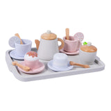 Maxbell Toddlers Tea Set Teapot Cups Dishes Afternoon Tea Playset for Children Girls