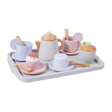 Maxbell Toddlers Tea Set Teapot Cups Dishes Afternoon Tea Playset for Children Girls