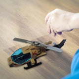 Maxbell Diecast Alloy Helicopter for Boy and Girl Cake Decoration Ornament Plane Toy camel