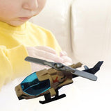 Maxbell Diecast Alloy Helicopter for Boy and Girl Cake Decoration Ornament Plane Toy camel