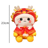 Maxbell 2024 Chinese Dragon Doll Cute Home Decorations Gift 2024 Dragon Plush Toy