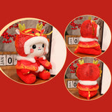 Maxbell Chinese New Year Dragon Plush Doll Home Decorative Ornament Soft Stuffed Toy 33cm