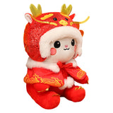Maxbell Chinese New Year Dragon Plush Doll Home Decorative Ornament Soft Stuffed Toy 45cm