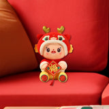 Maxbell Year of Dragons Plush Toy Cartoon Cuddly Lovely Plush Pillow for Children