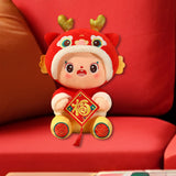 Maxbell Year of Dragons Plush Toy Cartoon Cuddly Lovely Plush Pillow for Children
