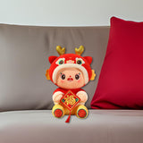 Maxbell Year of Dragons Plush Toy Cartoon Cuddly Lovely Plush Pillow for Children
