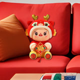 Maxbell Year of Dragons Plush Toy Cartoon Cuddly Lovely Plush Pillow for Children