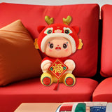 Maxbell Year of Dragons Plush Toy Cartoon Cuddly Lovely Plush Pillow for Children