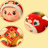 Maxbell Year of Dragons Plush Toy Cartoon Cuddly Lovely Plush Pillow for Children