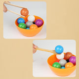 Maxbell Balls in Cups Montessori Toy Kids Preschool Learning Toy with Cups and Balls