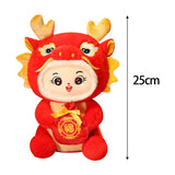 Maxbell Dragon Doll Decorative Dragon Stuffed Animal for Bedroom Bed Restaurant