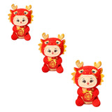 Maxbell Dragon Doll Decorative Dragon Stuffed Animal for Bedroom Bed Restaurant