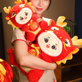 Maxbell Dragon Doll Decorative Dragon Stuffed Animal for Bedroom Bed Restaurant