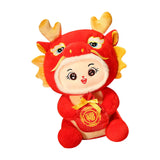 Maxbell Dragon Doll Decorative Dragon Stuffed Animal for Bedroom Bed Restaurant