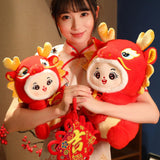 Maxbell Dragon Doll Decorative Dragon Stuffed Animal for Bedroom Bed Restaurant