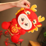 Maxbell Dragon Doll Decorative Dragon Stuffed Animal for Bedroom Bed Restaurant