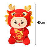 Maxbell Dragon Doll Decorative Dragon Stuffed Animal for Bedroom Bed Restaurant