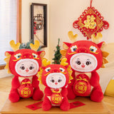 Maxbell Dragon Doll Decorative Dragon Stuffed Animal for Bedroom Bed Restaurant