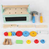 Maxbell Wooden Kids Tool Set Educational Toolbox Toy for 3 4 5 6 Year Old Boys Girls
