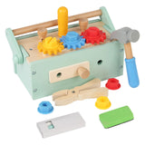 Maxbell Wooden Kids Tool Set Educational Toolbox Toy for 3 4 5 6 Year Old Boys Girls