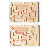 Maxbell Wooden Balance Maze Game Wooden Labyrinth Board Game for Birthday Gift Teens