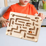 Maxbell Wooden Balance Maze Game Wooden Labyrinth Board Game for Birthday Gift Teens