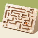 Maxbell Wooden Balance Maze Game Wooden Labyrinth Board Game for Birthday Gift Teens