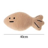 Maxbell Decorate 40cm Cute Fish Plush Toy for Family Boys Girls Valentines Day Gifts
