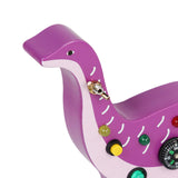 Maxbell Wooden Busy Board with LED Light Dinosaur Travel Toy Boy and Girls Preschool