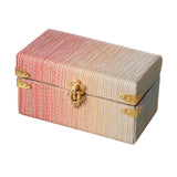 Maxbell 1/12 Scale Miniature Suitcase Wooden Furniture for Bedroom Living Room Decor Red