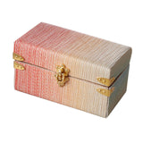 Maxbell 1/12 Scale Miniature Suitcase Wooden Furniture for Bedroom Living Room Decor Red