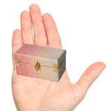 Maxbell 1/12 Scale Miniature Suitcase Wooden Furniture for Bedroom Living Room Decor Red