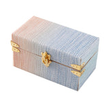 Maxbell 1/12 Scale Miniature Suitcase Wooden Furniture for Bedroom Living Room Decor Red Blue