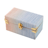 Maxbell 1/12 Scale Miniature Suitcase Wooden Furniture for Bedroom Living Room Decor Red Blue